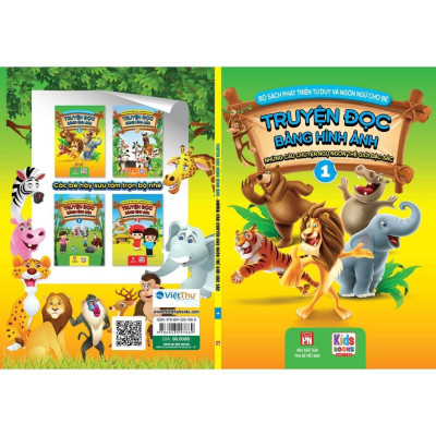 Sách - Phát Triển Tư Duy Và Ngôn Ngữ Cho Bé - Truyện Đọc Bằng Hình Ảnh - Truyện Ngụ Ngôn Thế Giới Đặc Sắc - Tập 1 - Việt Thư