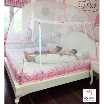 Màn Chụp , Mùng Chụp Cao Cấp Mộc Miên Đỉnh Rộng  - 1,6mx2m ( Hà Nội )