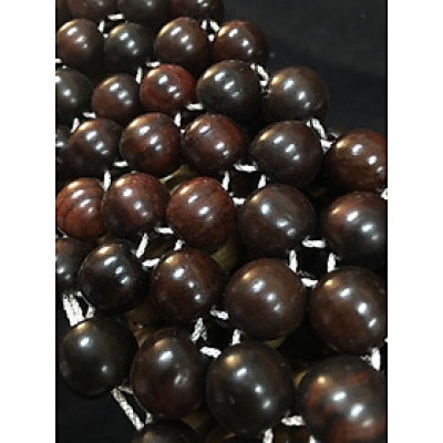 Chiếu Hạt Gỗ Mun Cao Cấp - Kích Thước 1,2mx1,9m hạt 1.2cm ( video , hình thật )