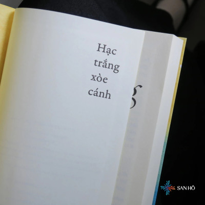 Sách Hạc Trắng Xòe Cánh | Văn Học Đương Đại | Yoko Tawada | San Hô Books