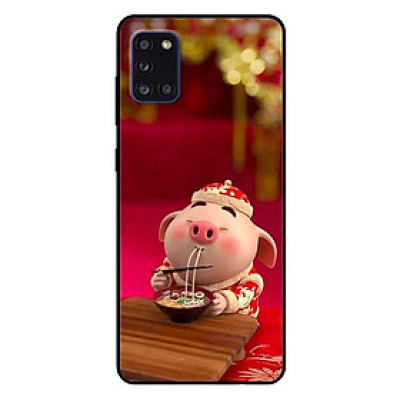 Ốp lưng dành cho Samsung A31 mẫu Heo Ăn