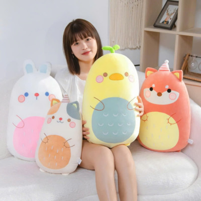 Đồ chơi thú bông hình sóc đội nón 45cm VALUE TOYS M1-24