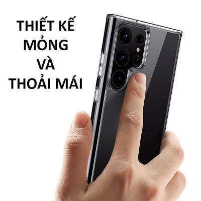 Ốp lưng chống sốc trong suốt cho s Crashproof giúp chống chịu mọi va đập- Hàng nhập khẩu