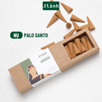 Nụ Thủ Công Palo Santo 3 Lành Hộp 20 Nụ 100 % Tự Nhiên Tặng Kèm Đế Chăm, Không Hóa Chất, Xông Thơm
