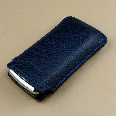 Bao da rút không dây điện thoại 8800 da bò hạt may thủ công - hàng chính hãng