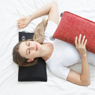 Gối massage cổ vai gáy OROMI ORM-S1 - Gối Mát xa đa năng giảm nhức mỏi thắt lưng, đùi, bắp chân…