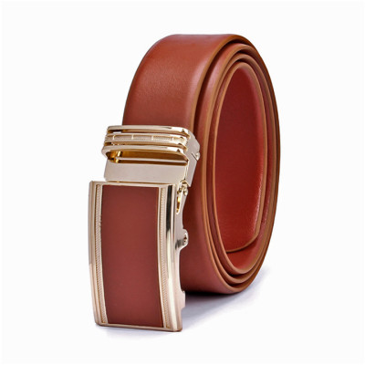 HJ4110 - Dây nịt nam da thật Huy Hoàng màu da