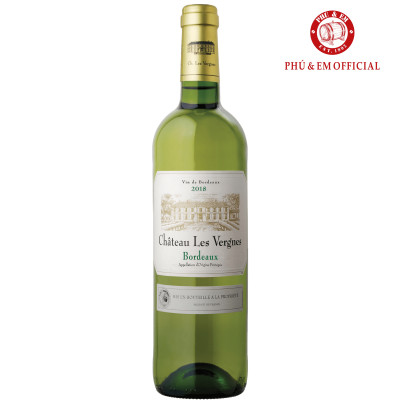 Rượu Vang Trắng Pháp Chateau Les Vergnes