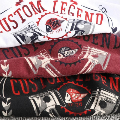 Áo thun dài tay phong cách Retro_Biker_dã ngoại