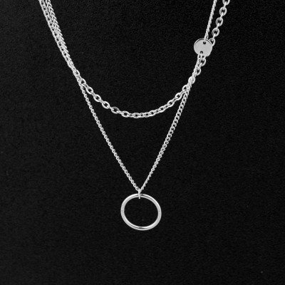 Dây chuyền vòng cổ hợp kim titan thời trang cá tính giới trẻ street style