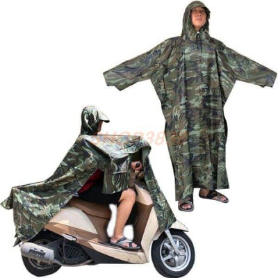 Áo mưa cánh dơi người lớn , Áo mưa xẻ tà   vải dù  chống thấm  cao cấp , màu rằn ri  sang trọng  , áo mưa  có túi đựng nhỏ gọn dễ mang theo 