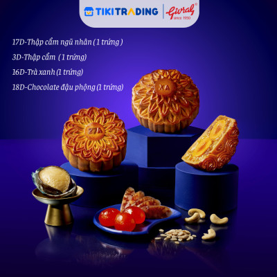 Hộp 4 Bánh Trung Thu Givral Tết Đoàn Viên 7 (150gr)