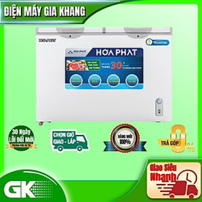 Tủ đông Hòa Phát Inverter 245 lít HCFI 606S2Đ2 - Hàng Chính Hãng
