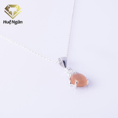 Dây chuyền bạc Ý 925 Huệ Ngân - Chim cánh cụt đáng yêu YYD121