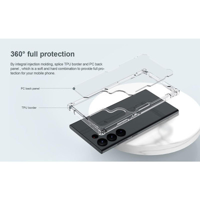 Ốp Lưng Nillkin Nature TPU Pro Dành Cho Samsung Galaxy S24 Ultra / S24 Plus/S24 chống sốc chống ố - Hàng Chính Hãng
