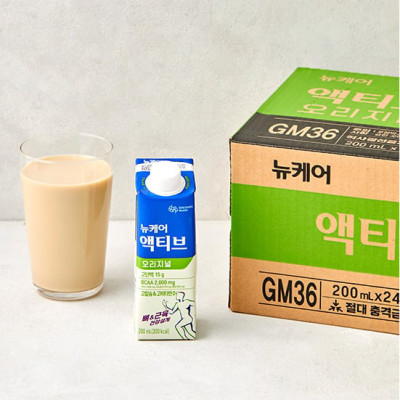 [Sữa bổ sung năng lượng cho người yêu thích vận động Nucare Active] Daesang Wellife/ Nucare Active Original 200ml