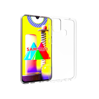 Ốp lưng dành cho SamSung Galaxy M31 dẻo trong chống sốc , dẻo mỏng - Hàng chính hãng