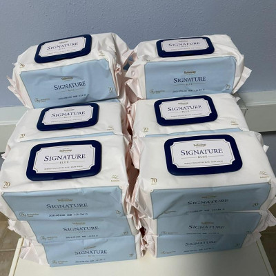 Khăn Ướt Nhập Khẩu Hàn Quốc Bebesup Signature 70 Tờ/Gói Thương Hiệu Bebesup