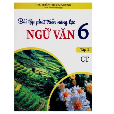 Sách - Combo Bài tập phát triển năng lực Ngữ Văn 6 (Tập 1+Tập 2) - ( CT )