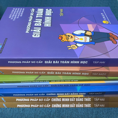 Combo Trọn Bộ 6 cuốn Sách Phương pháp sơ cấp Giải các bài toán - (Trường THPT Chuyên Khoa học tự nhiên)