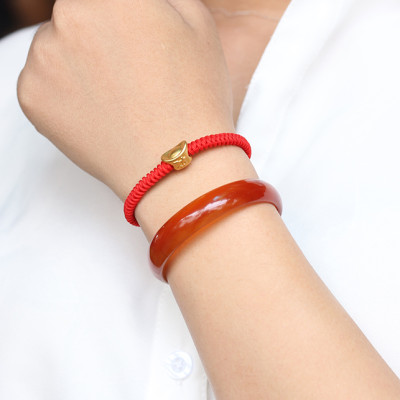 Vòng Tay Charm Nén Vàng Ngọc Quý Gemstones GA154