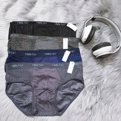 SET 4 CHIẾC QUẦN SỊP NAM TAM GIÁC THÔNG HƠI HÀNG XUẤT THOÁNG MÁT-NEW