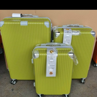 Bộ 3 cái Vali kéo du lịch gia đình Tundo nhựa ốp góc chống va đập size 20, 24 và 28 đủ màu lựa chọn