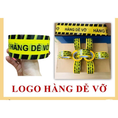 COMBO 2 CUỘN BĂNG KEO HÀNG DỄ VỠ 100 YARD Combo Băng keo đóng hàng - Băng dính NIÊM PHONG BK3A