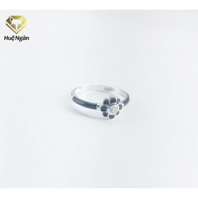 Nhẫn bạc Ý 925 Huệ Ngân-Hoa Hướng Dương RR1219