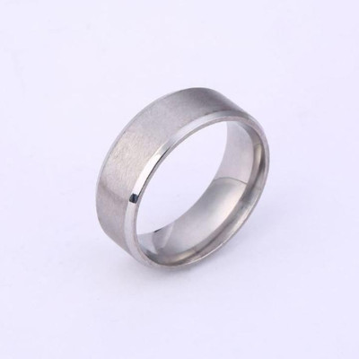 Nhẫn titan nam - Nhẫn nam inox trơn vuông nhỏ nhiều màu cao cấp thời trang thép không gỉ trangsucpt