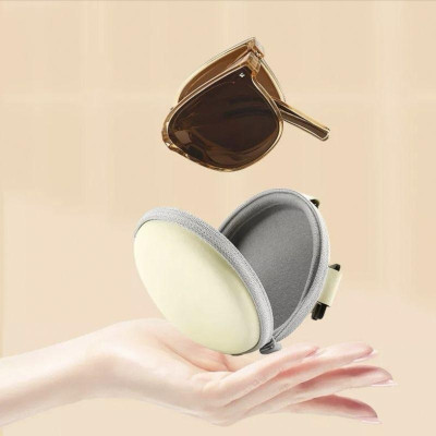 Mắt kính mát thời trang gấp gọn tiện lợi chống tia UV dành cho nam và nữ