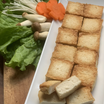 ĐỒ CHAY_ĐẬU HỦ HẢI SẢN CHAY 500G