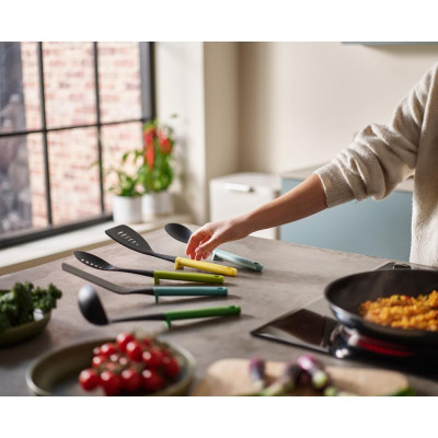 BỘ 5 dụng cụ nấu ăn silicone chống bẩn Joseph Joseph Duo (Opal) - 007152