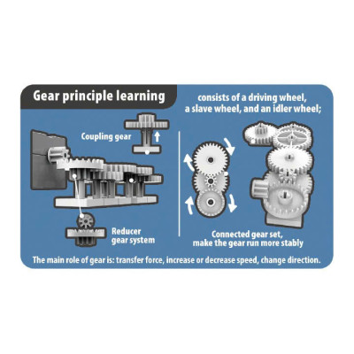 BYJARDA - DL0103 - Bộ Thí Nghiệm Bắn Cung Vòng Quay (67 Chi Tiết) (STEAM)