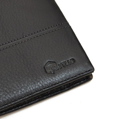 Ví ngang da bò MIN-09 - Form nhỏ | Anh Tho leather