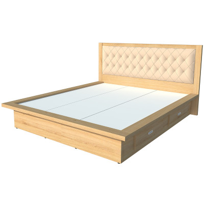 Giường ngủ 2 hộc kéo Tundo 180cm x 200cm