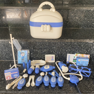 Bộ Đồ chơi bác sĩ cho bé trai gái cao cấp, mô phỏng thiết bị y tế thật