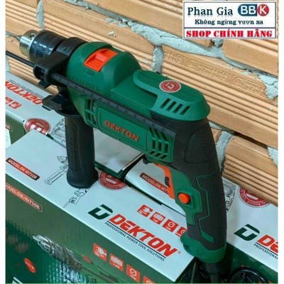 Máy khoan Dekton 710w - DKID710B-đầu 13mm-công suất cao.