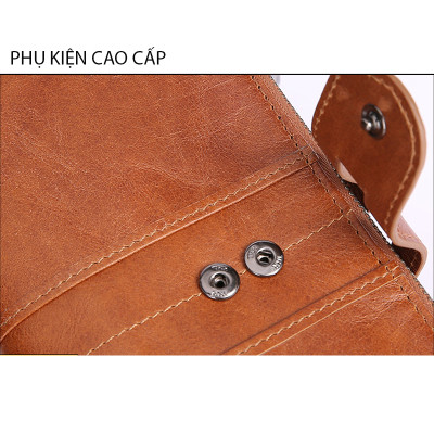 Ví nam DA BÒ THẬT phong cách mới  - BEE GEE VNA1016