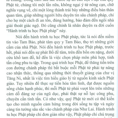 Hành Trình Tu Học Phật Pháp - Không Có Hạnh Phúc Nào Lớn Hơn Bằng Sự Yên Tĩnh Của Tâm Hồn