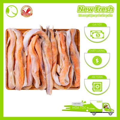 [GIAO NHANH HCM] Lườn Cá Hồi Nauy (cắt 1-3cm) - Túi 1kg