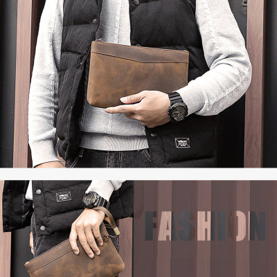 Ví cầm tay nam DA BÒ THẬT  - BEE GEE VNA1022