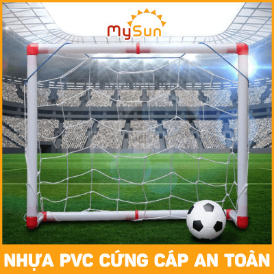 Khung thành gôn bóng đá mini cho bé bộ đồ trò chơi thể thao đá banh bóng cho trẻ em bé vận động