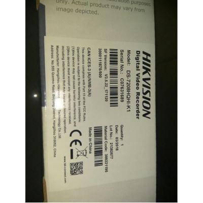 Đầu ghi hình 8 kênh Turbo HD 4.0 Hikvision DS-7208HQHI-K1 - Hàng chính hãng