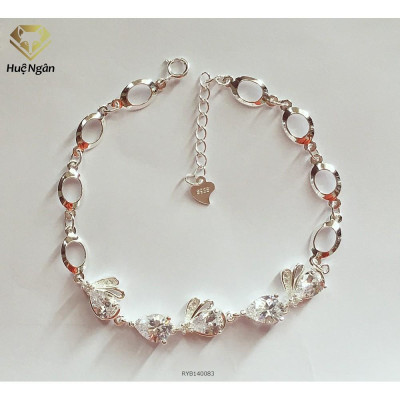 Lắc tay bạc Ý 925 Huệ Ngân - Đom đóm RYB140083