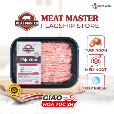 Combo Heo tiết kiệm Thịt xay - Ba rọi Meat Master ( 400 G ) - Giao nhanh