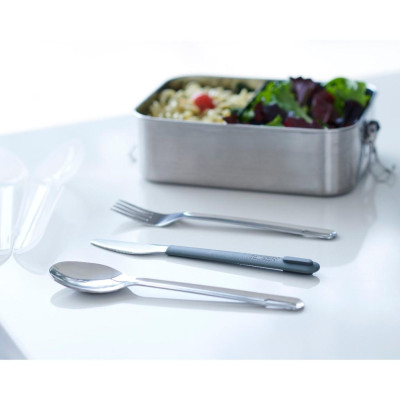 Bộ dao muỗng nĩa inox kèm hộp đựng nhỏ gọn Joseph Joseph Duo - 006711