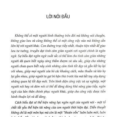 Thuật Ăn Nói Quyết Định Thành Công