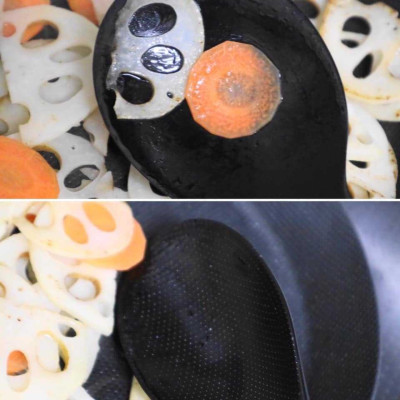 Combo 03 Muôi múc canh đầu silicone Echo Metal 25.5cm - Nội địa Nhật Bản