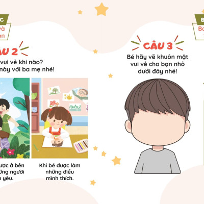 Sách - Kỹ Năng Sống Dành Cho Trẻ Mầm Non - Dạy Bé Bài Học Đạo Đức Và Cảm Xúc - Con Biết Yêu Thương Mọi Người